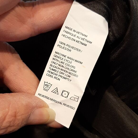 IZOD Perform Gray Pinstripe Dress Pants NWT - Picture 8 of 15